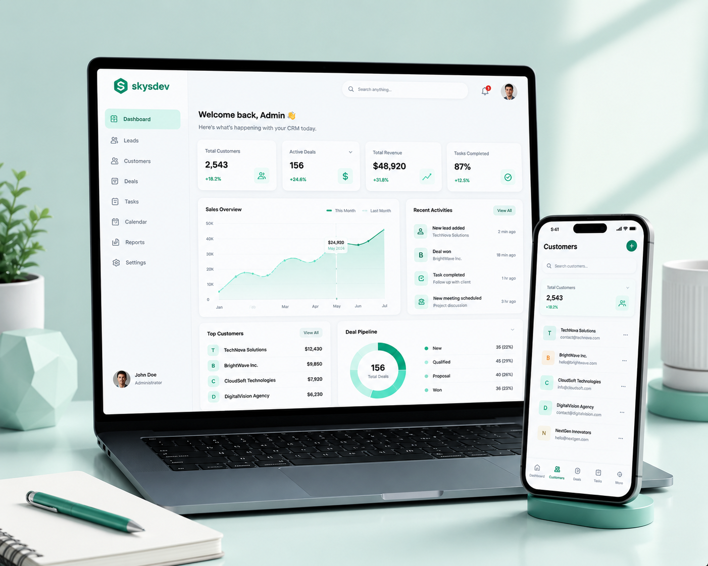 CRM & Admin Systems
